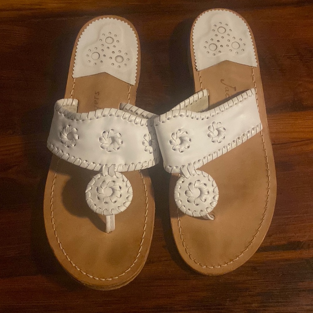 Jack Rogers White Sandal